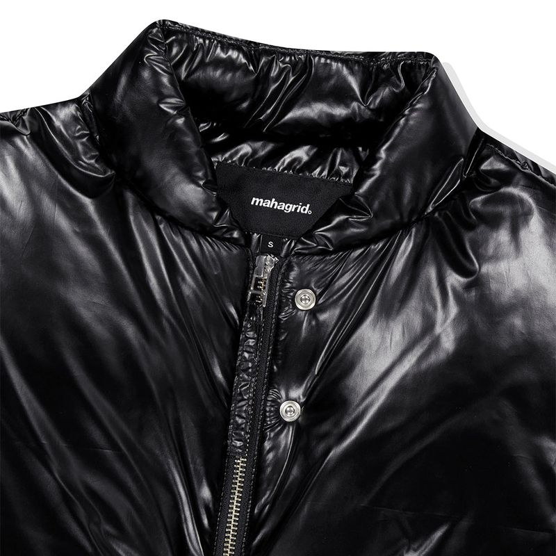 GLOSSY SHORT DOWN PUFFER