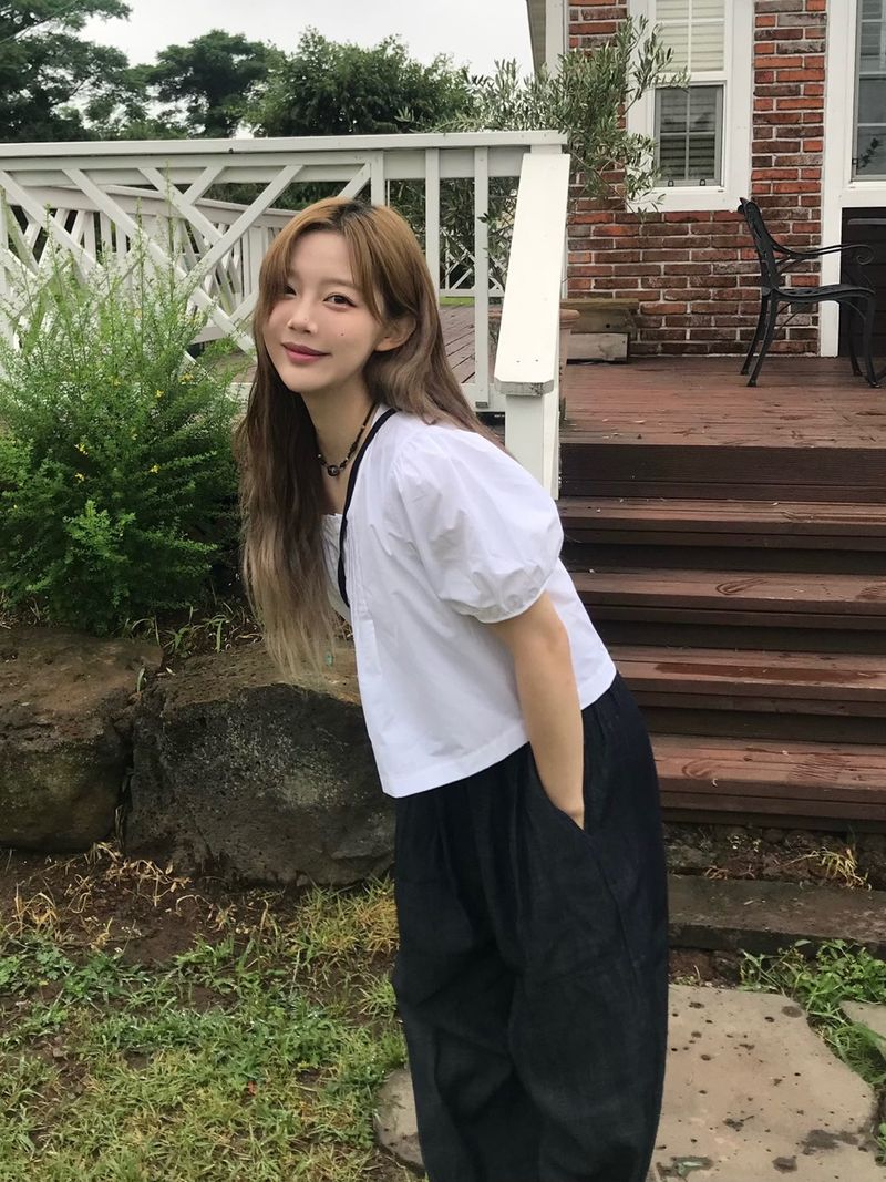 Arco iris（アルコイリス）の「Allium pintuck blouse（Tops）」