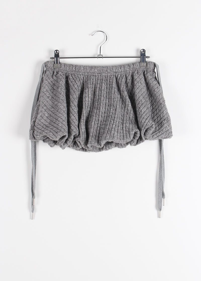 CABLE PUMPKIN SKIRT