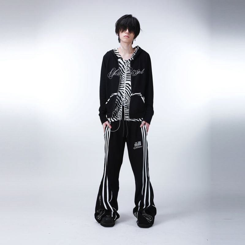 SEXXDEVIL "DESIRE" Stripe Sweatpants