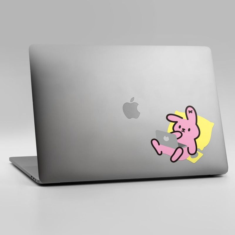 STAY HOME PORUMEE BIG REMOVABLE STICKER