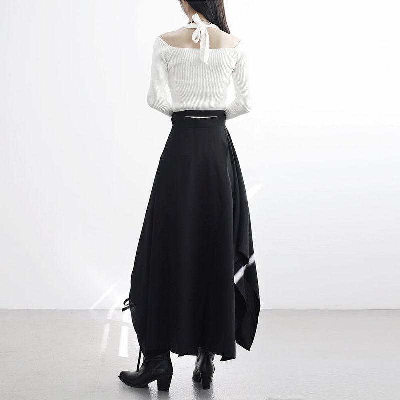Prène Flared Wrap Skirt