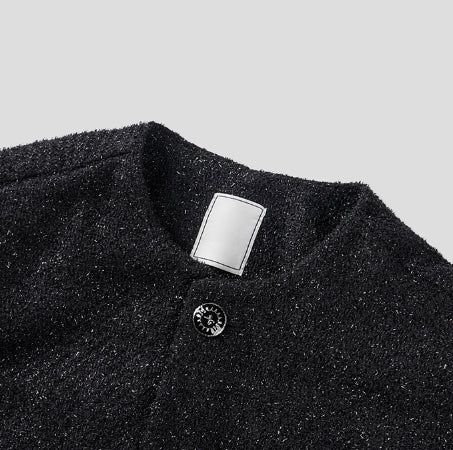 Avek tweed short sleeves jacket