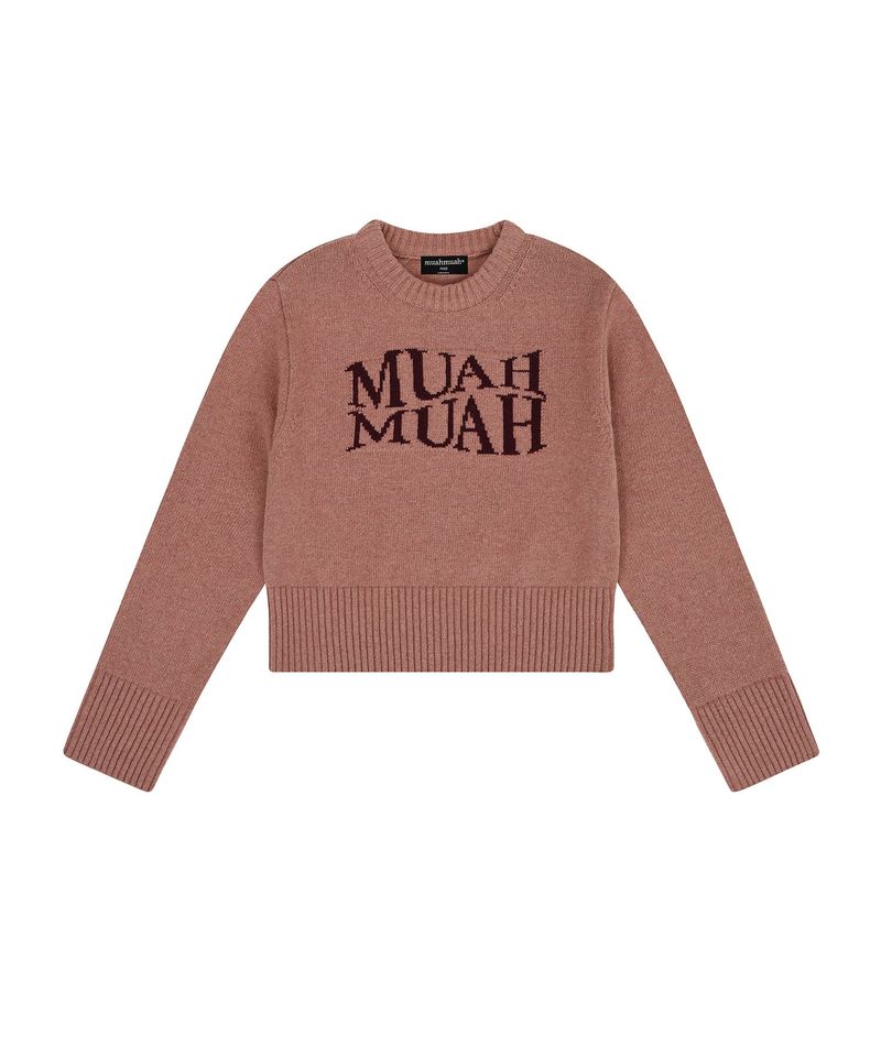 LAMBSWOOL JACQUARD ROUND KNIT