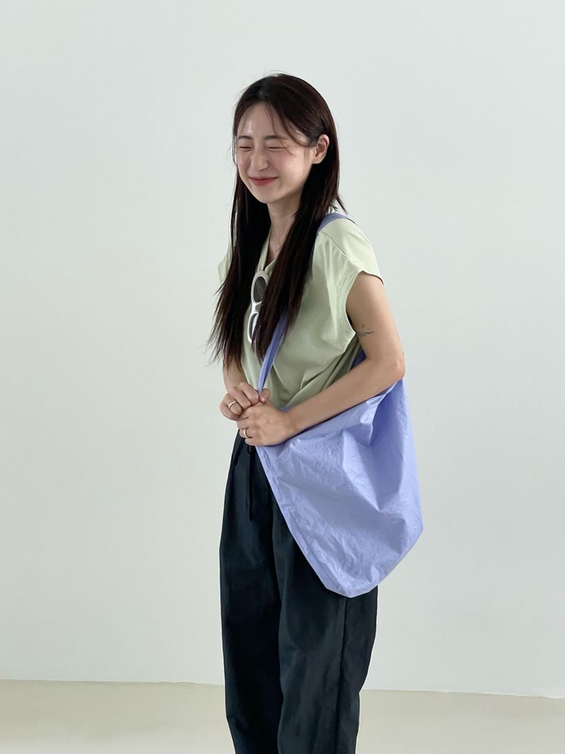 Pastel big shoulder bag