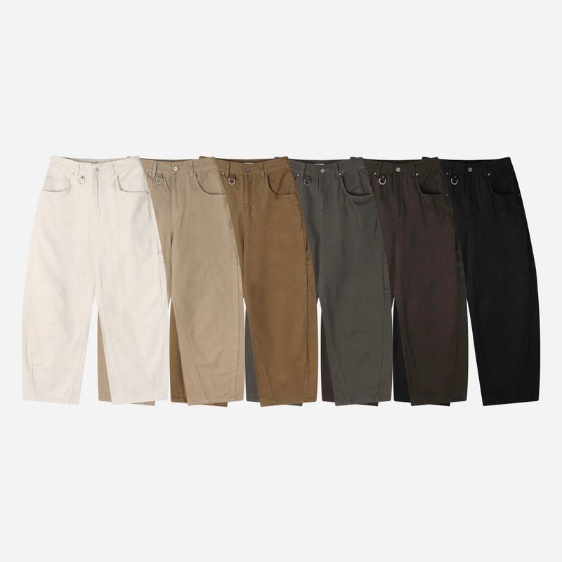 Arro d- ring puttig curved pants