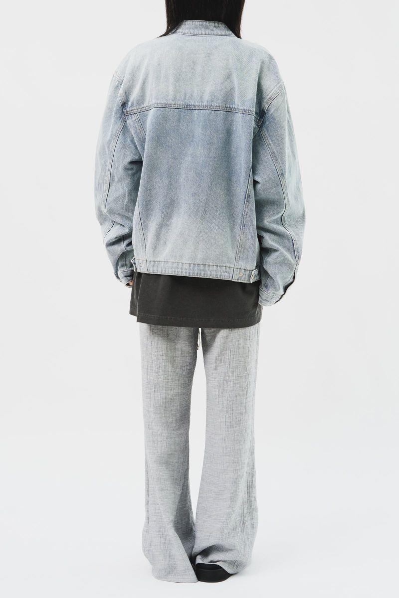 Module Biker Denim Jacket (3color)