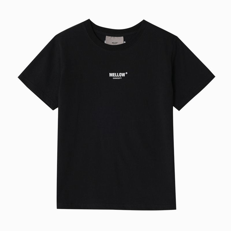 mellowconcept（メロウコンセプト）の「MCT W12 Black concept Basic T-shirts（Tops）」