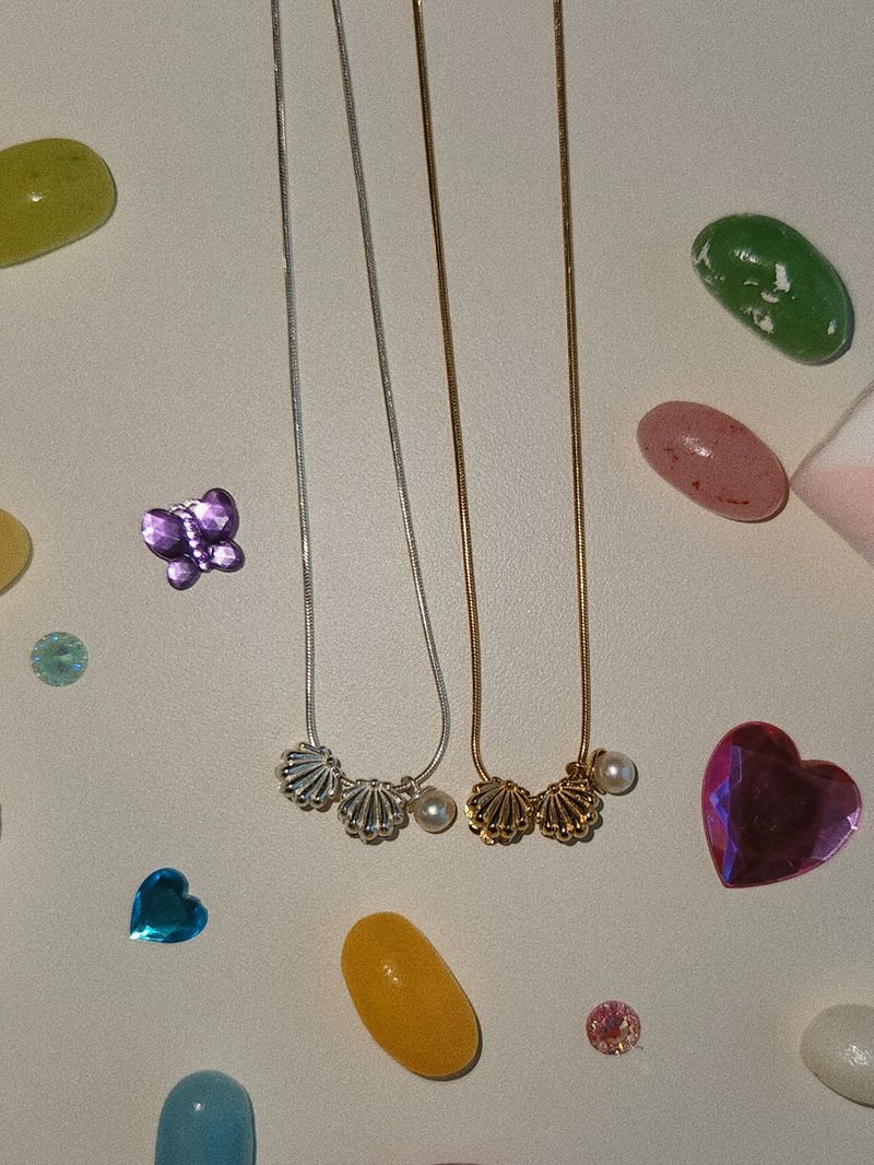【MADE】 Tiny shells necklace