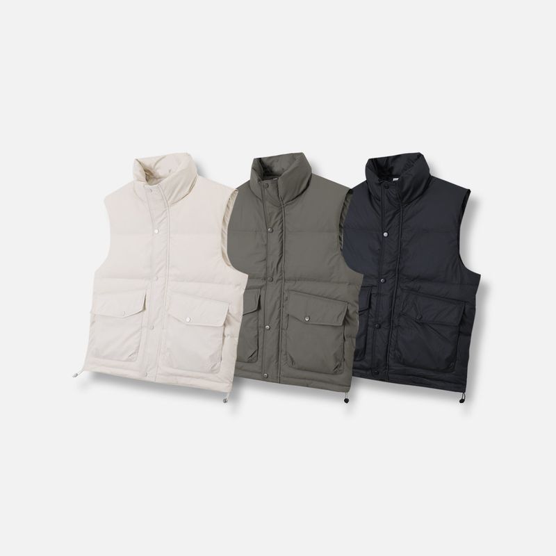 Duck Down Classic Padded Vest (3 colors)