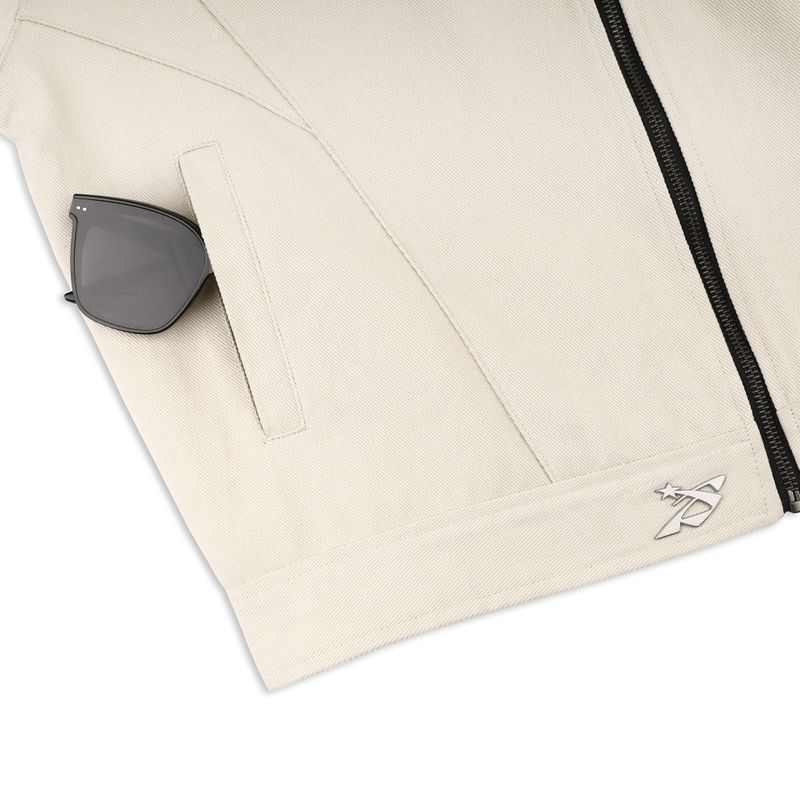 SWE SCRIPT JACKET - BEIGE