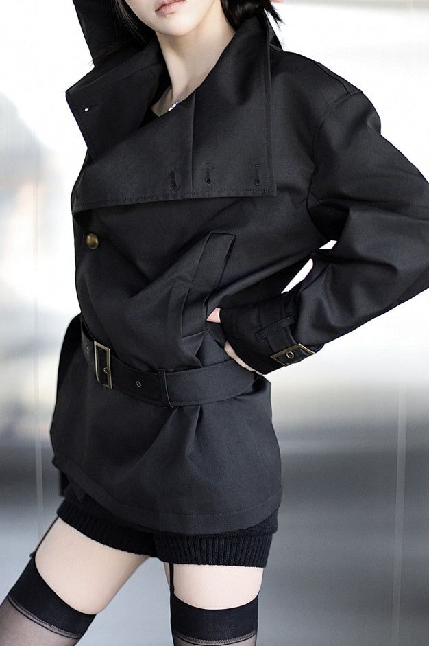 Antique Belt Trench Coat
