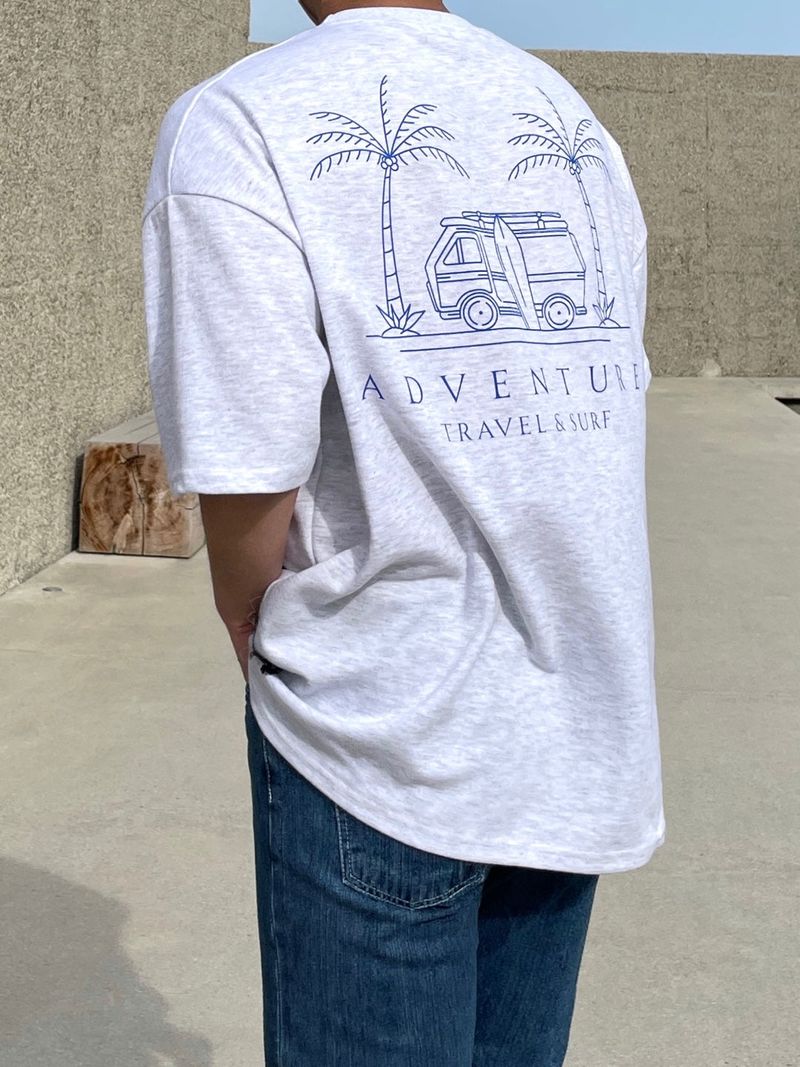 サマートラベルキャンピングTシャツ 