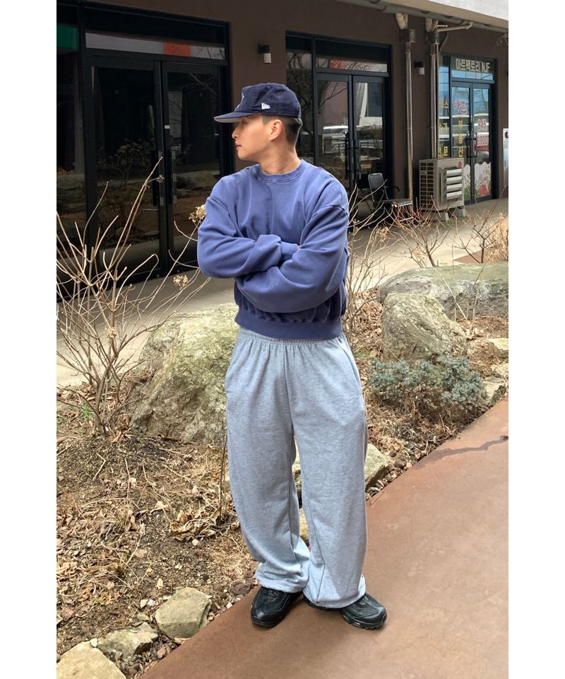 [1+1] Terry Wide Sweatpants