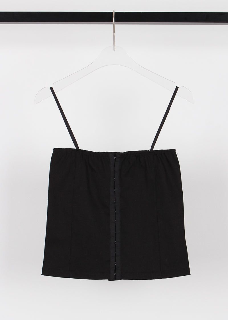 TWILL CORSET TOP