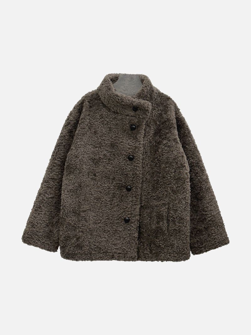 Gumi Suede Fur Coat (4c)