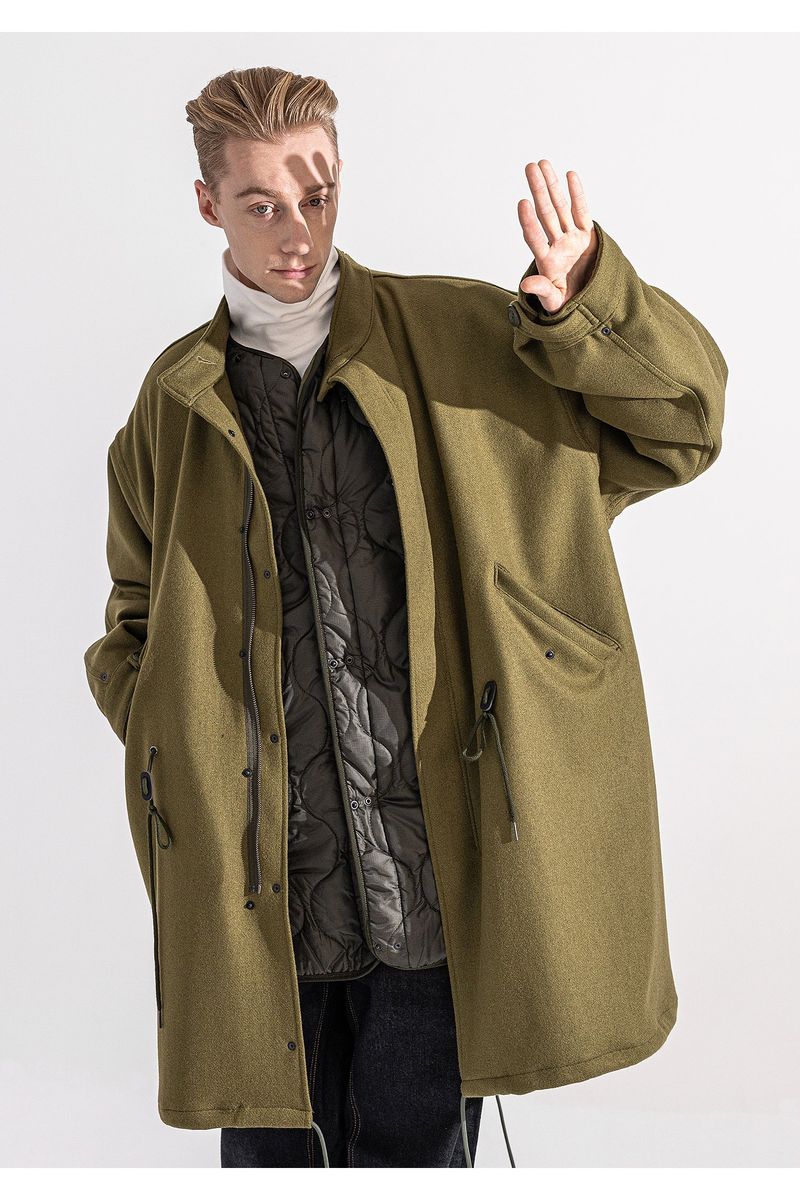 M-65 FISHTAIL WOOL COAT
