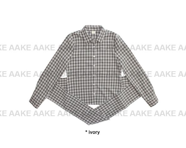 SIDE STRAP CHECK SHIRT