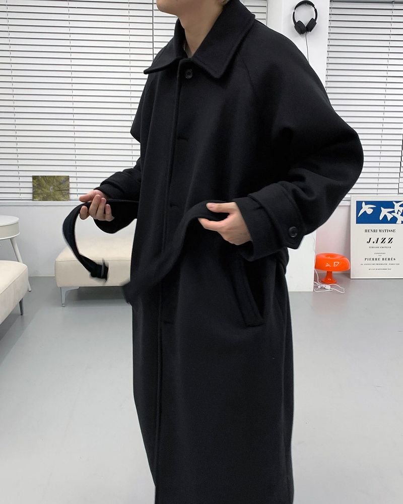 SK Maison Wool Mac Coat (2 colors)