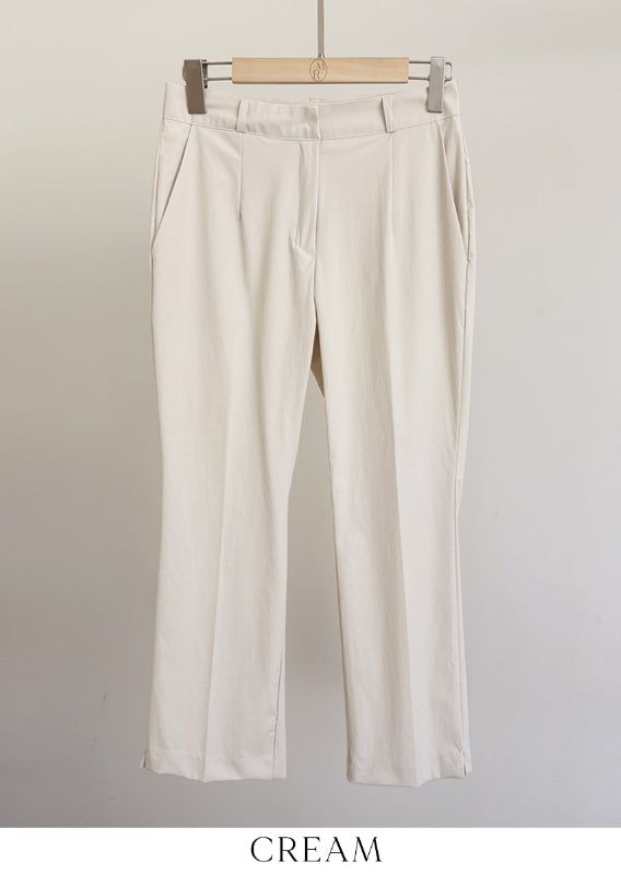 Rovill Summer Cool Slit Capri Crop Pants