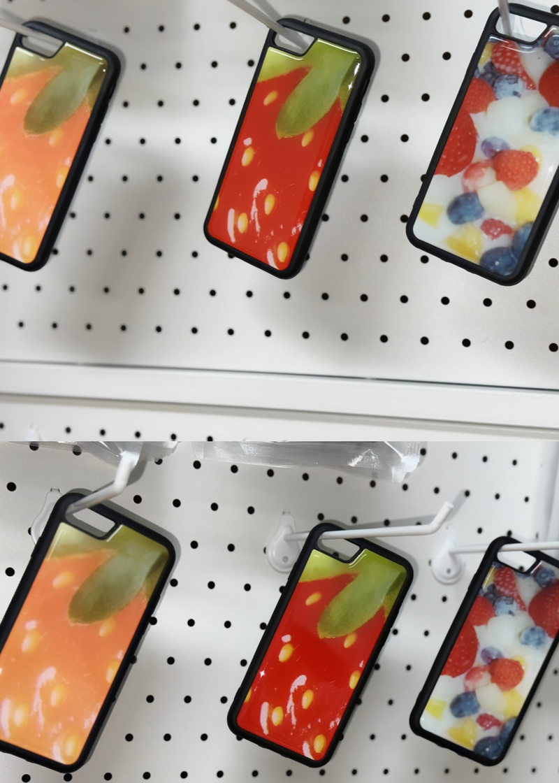 Strawberry epoxy case - Red