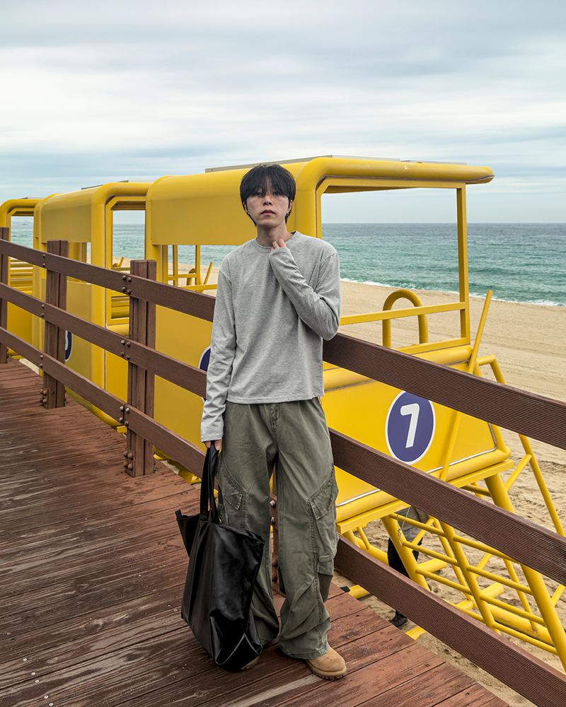 Pre Supima Cropped Long Sleeve