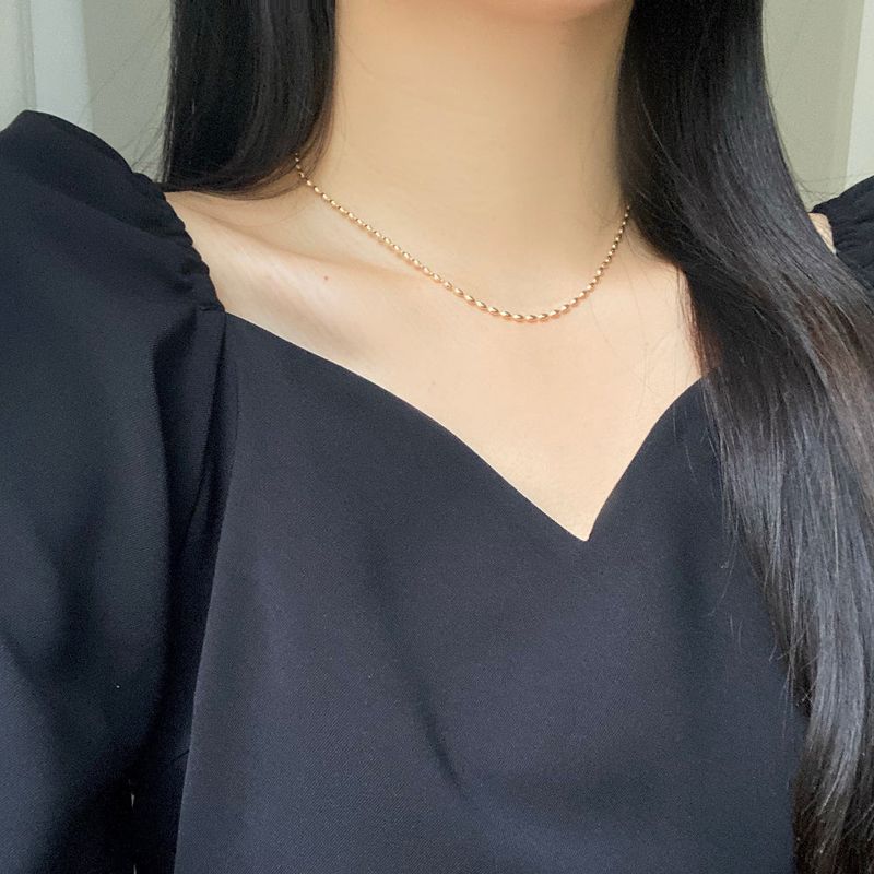 Pearl Shell Layered Necklace