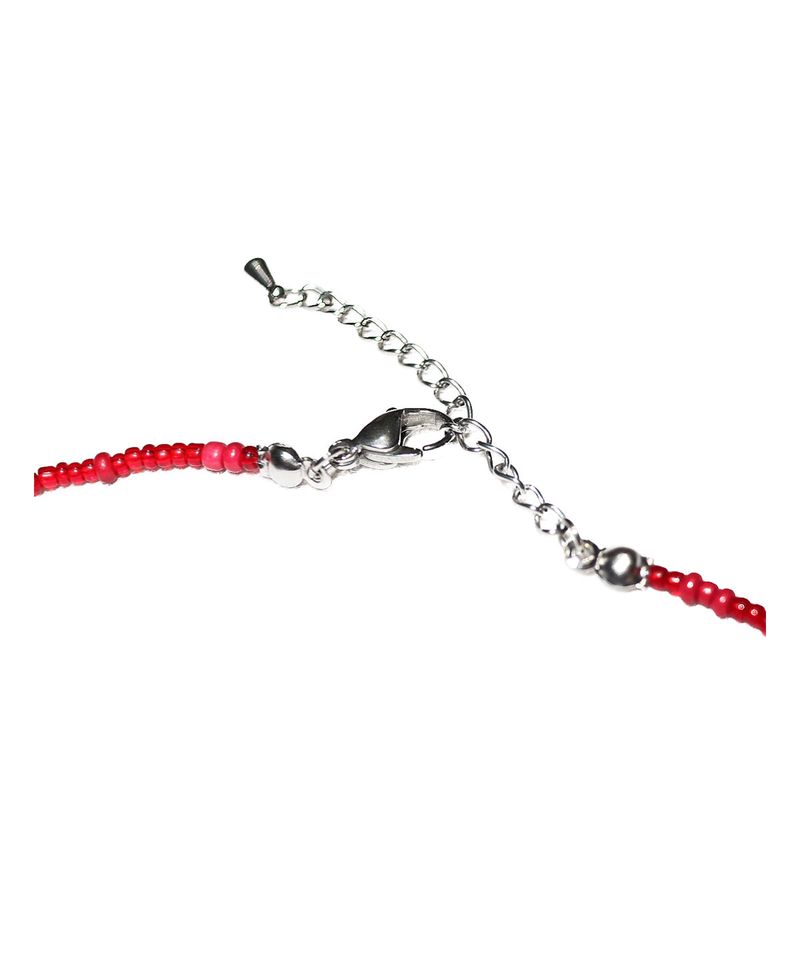 BALL POINT RED NECKLACE