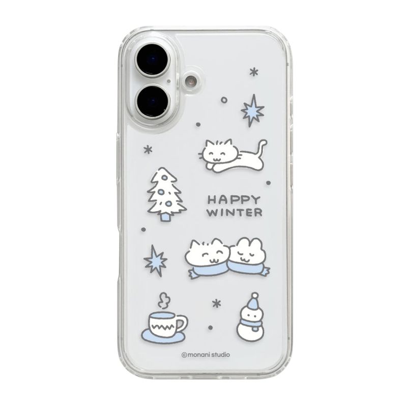 Monani Studio（モナニースタジオ）の「[Gel-hard] Winter cat Phone case (only case)（Smartphone Accessories）」