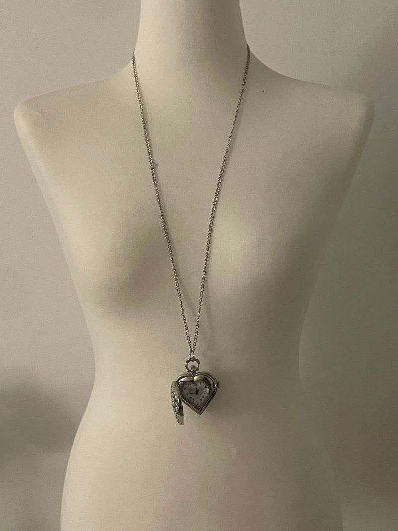 Vintage Secret Watch Necklace
