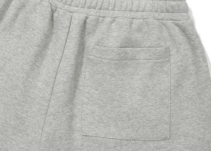 ESSENTIAL MESH SWEAT SHORTS【MELANGE GREY】