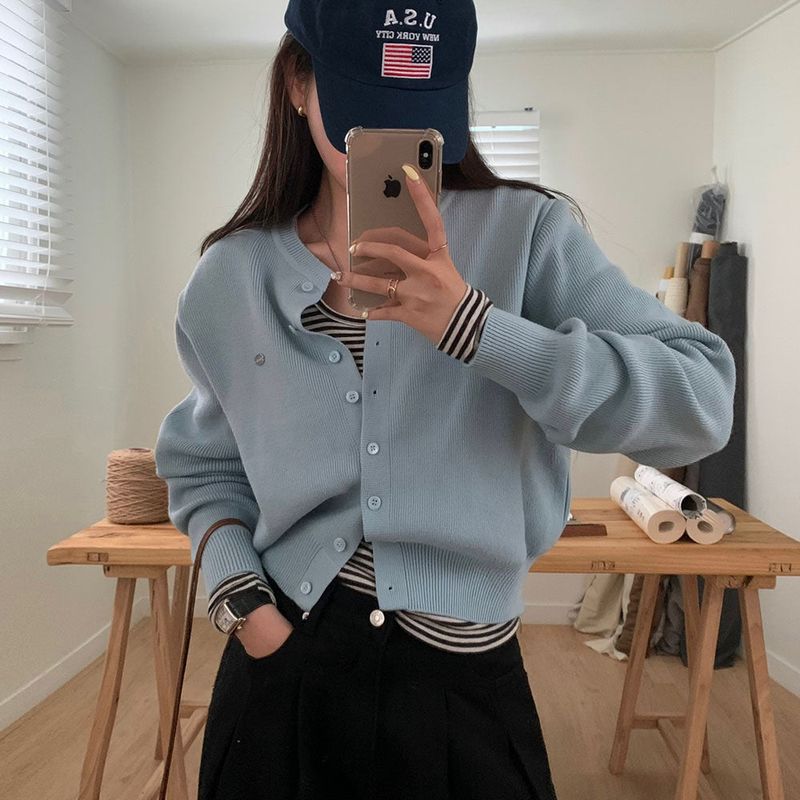 [MADE/Summer ver added!] Day, Round Pendant Cardigan