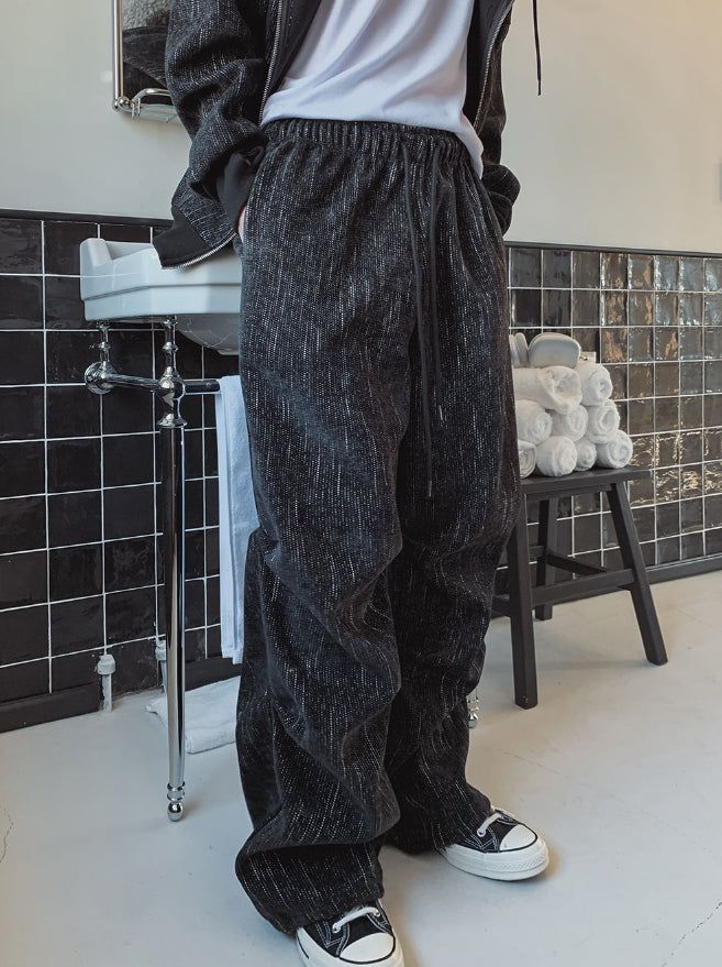 Dets stripe two way pants