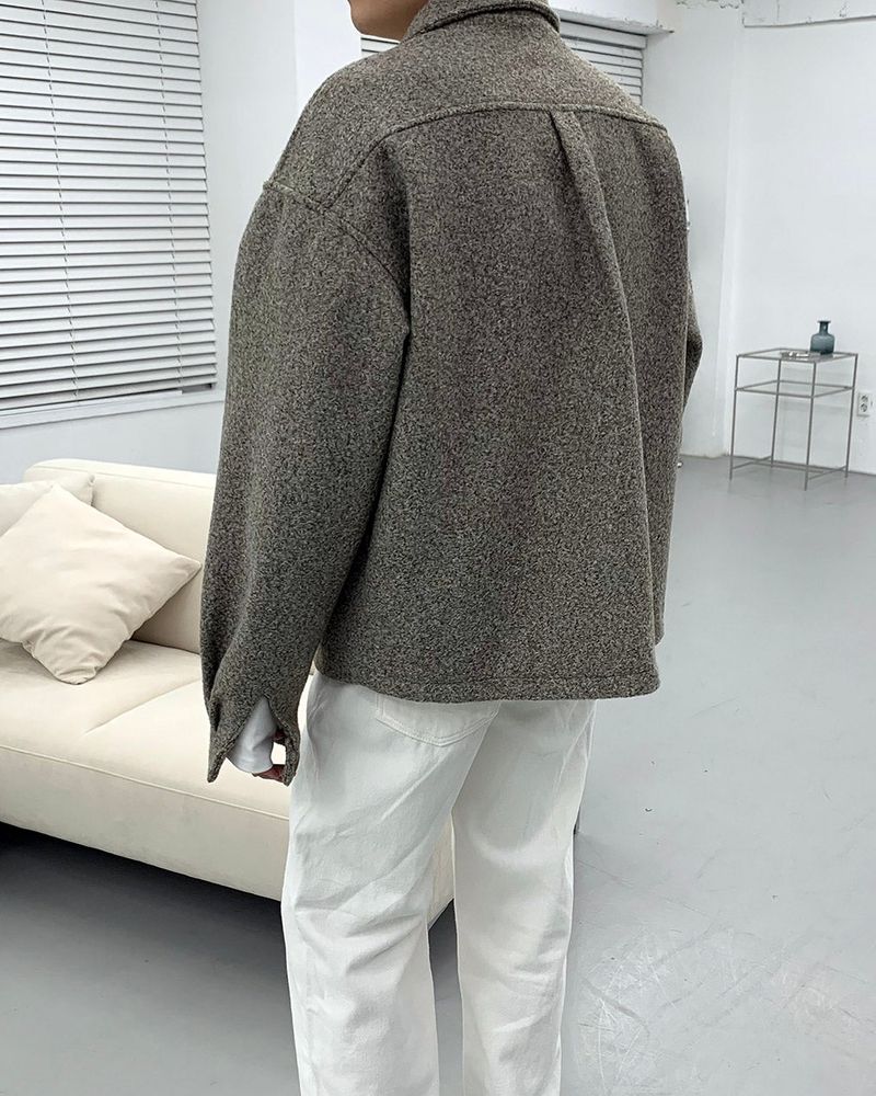 OW Bookle Wool Terry Jacket (2 colors)