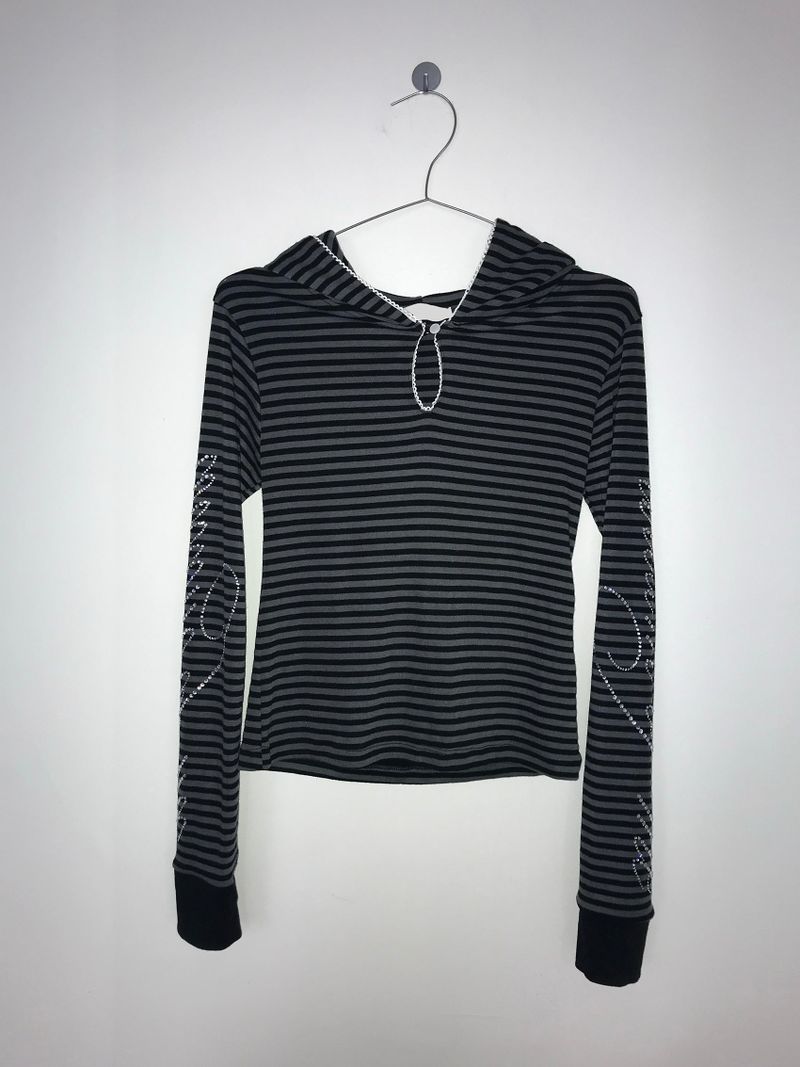 cupid striped hoodie(2 color)  