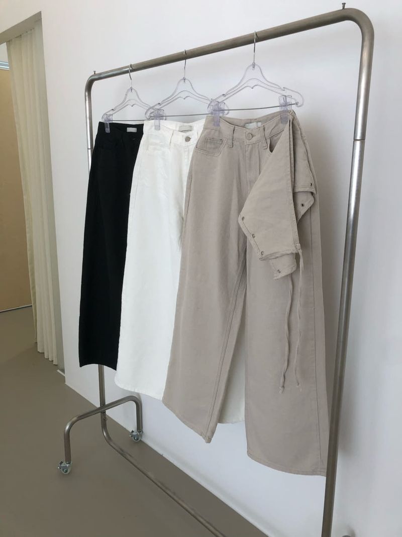 Scarf Layered Pants