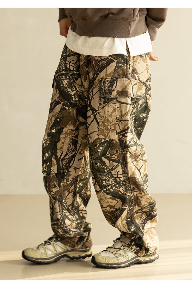 M51 TREE CAMO STRING CARGO PANTS MFHCP004-BG