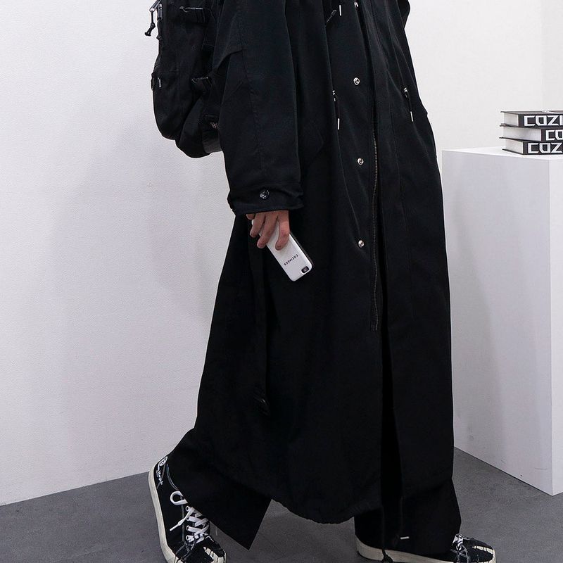 SK Maxi Bomber Jacket Hood Coat (3 colors)