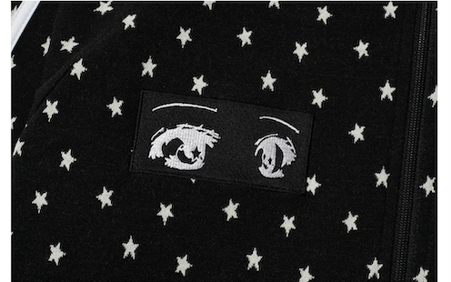 CAT GIRL EYE TRACK JACKET