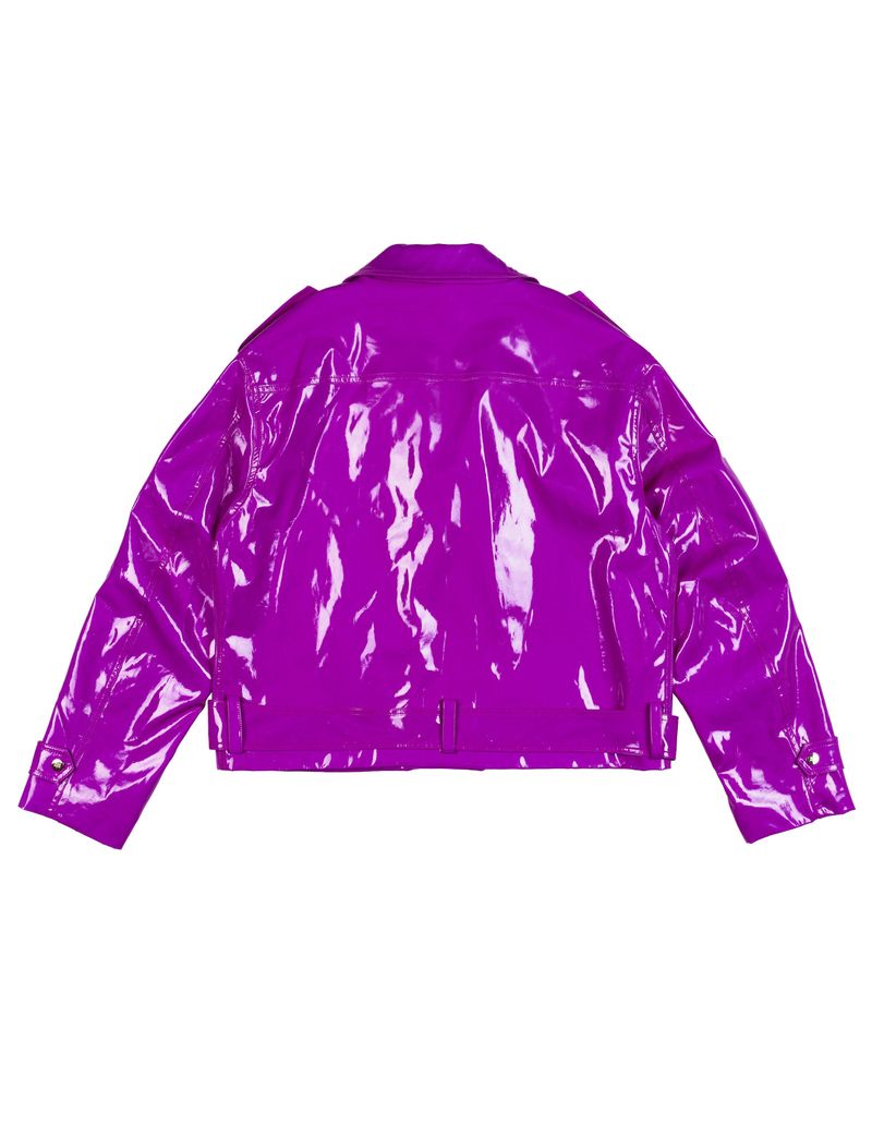 Faux Leather Biker Jacket