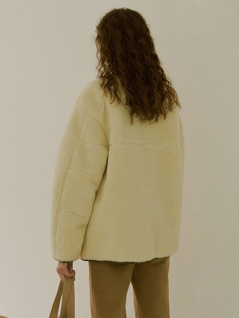 Fleece half jumper