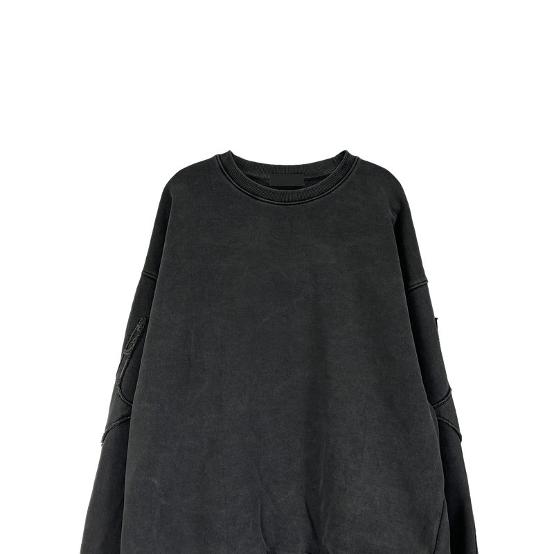 shine patch sweatshirt