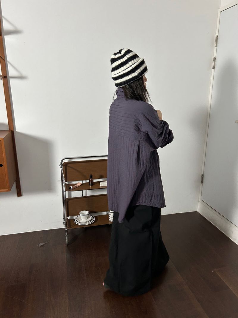 (3color) coki maxi long sk