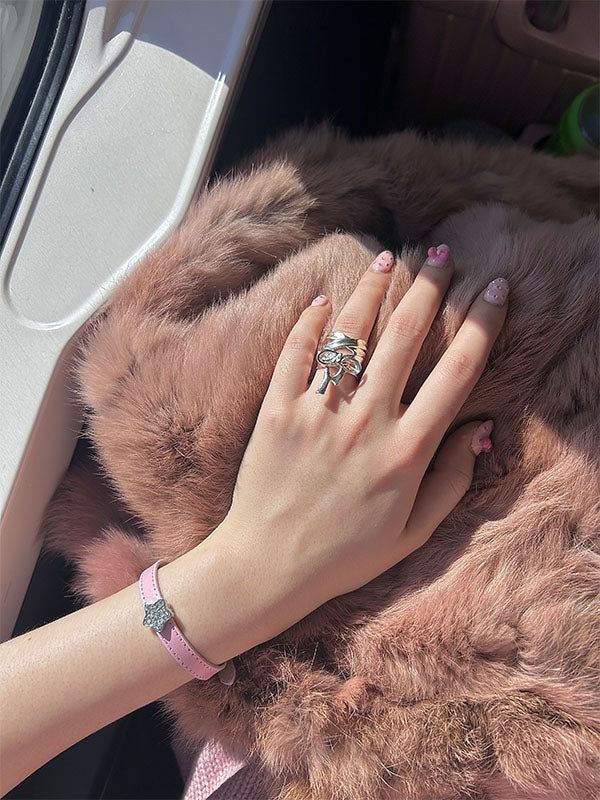 Leather Star Bracelet
