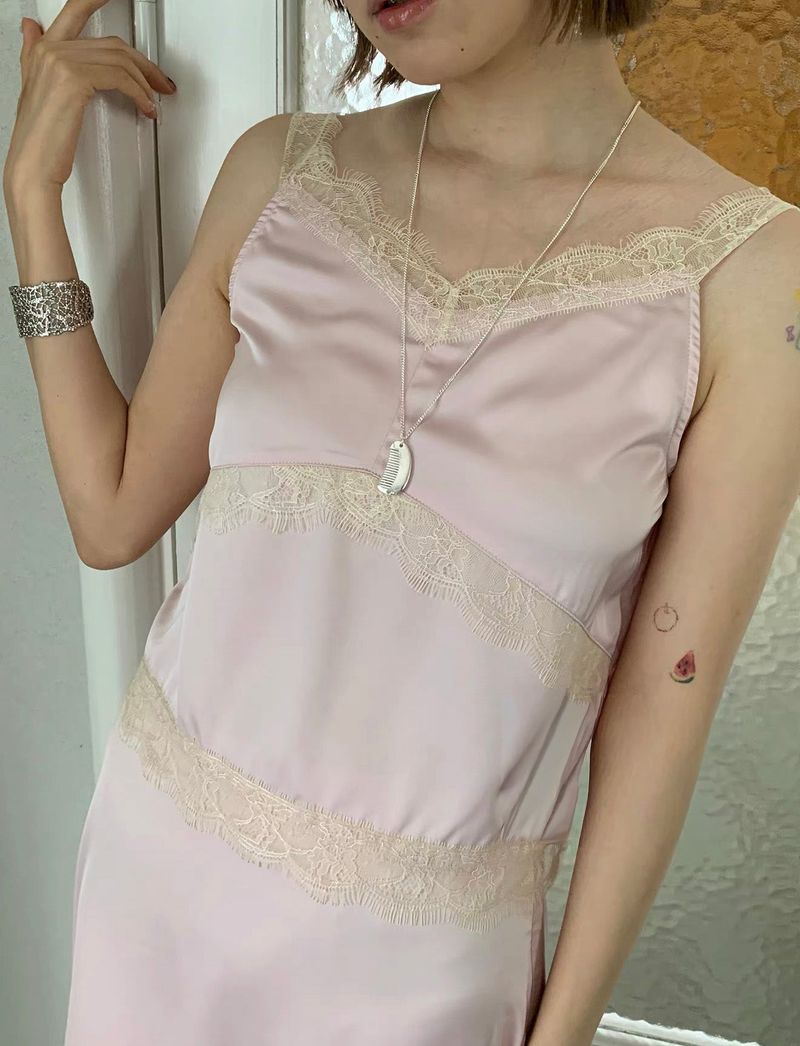 Twinkle mini comb necklace