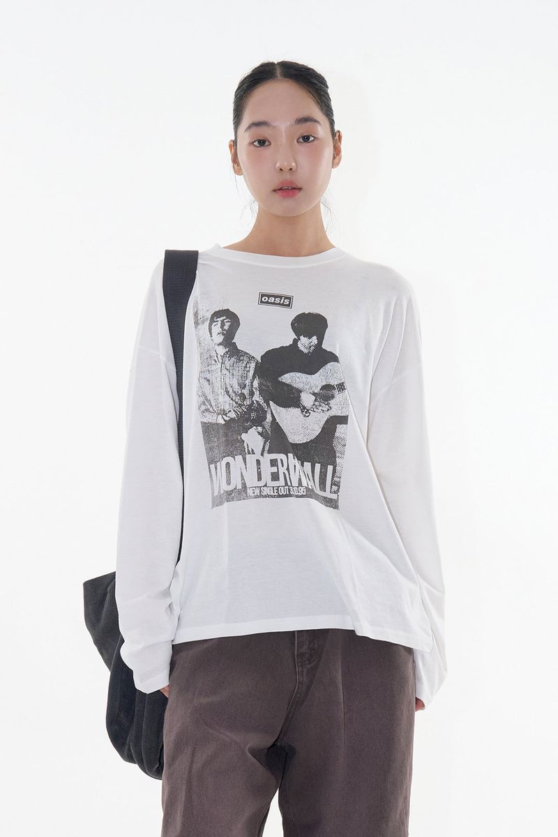 Raucohouse（ラウコハウス）の「エバーオアシスプリンティング長袖Tシャツ（トップス）」