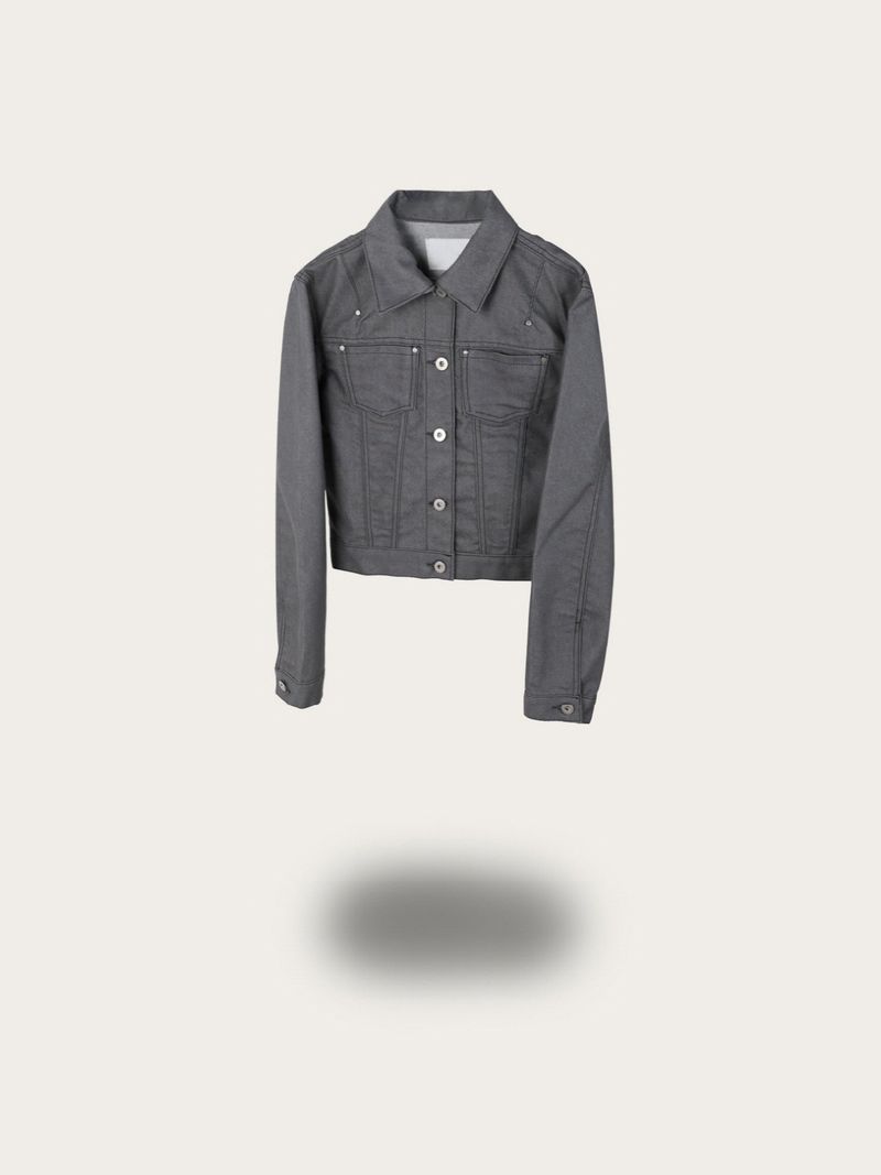 (W) Steel Denim Jacket