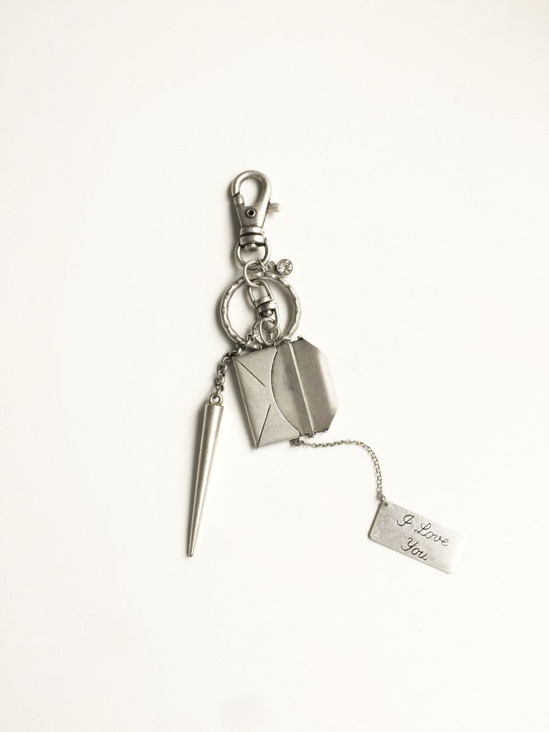letter keyring