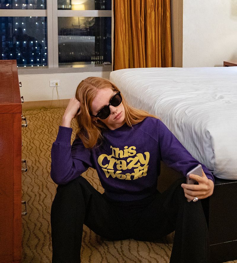 TCW crop sweatshirt