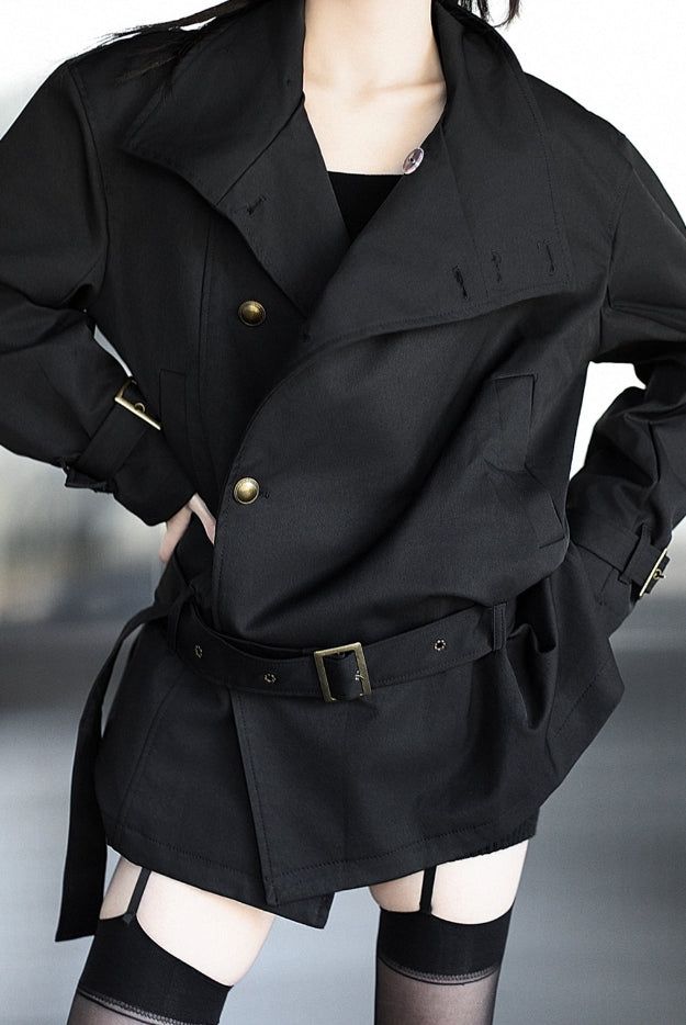 Antique Belt Trench Coat